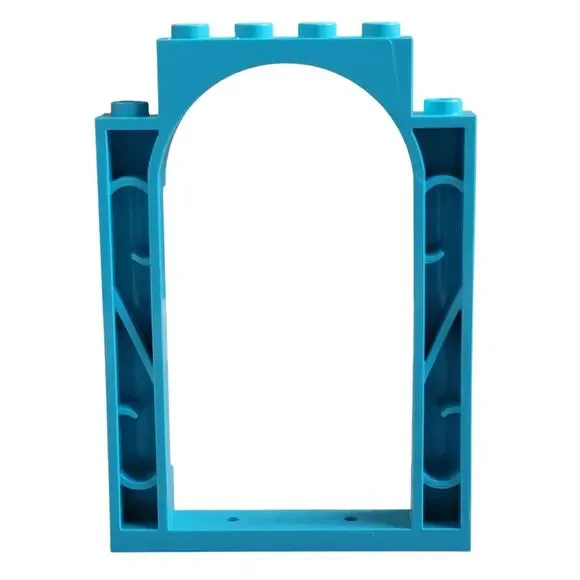 LEGO Wall Door with Arch Medium Azure‎ Blue 40066 43199 Frozen Replacement Parts - Picture 2 of 2